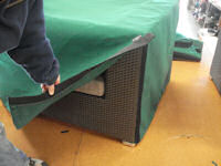 outdoor chair cover close
