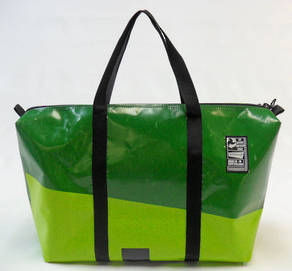 Recycled Billboard Bag - med gear 30265