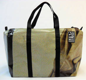 Recycled Billboard Bag - med gear 30296