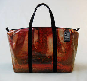 Recycled Billboard Bag - med gear 30330