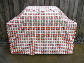 Hooded BBQ Cover Recycled Billboard Medium 80012