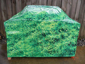 Hooded BBQ Cover Recycled Billboard Medium 80016