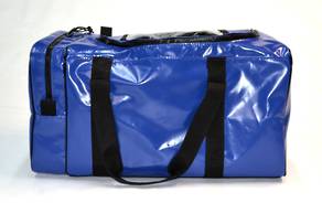 PPE / Gear Bag - Blue (35cm x 35cm x 70cm, end pocket U-shaped zip)