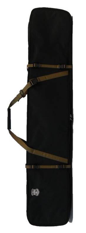 Snowboard Double Travel Case - Black